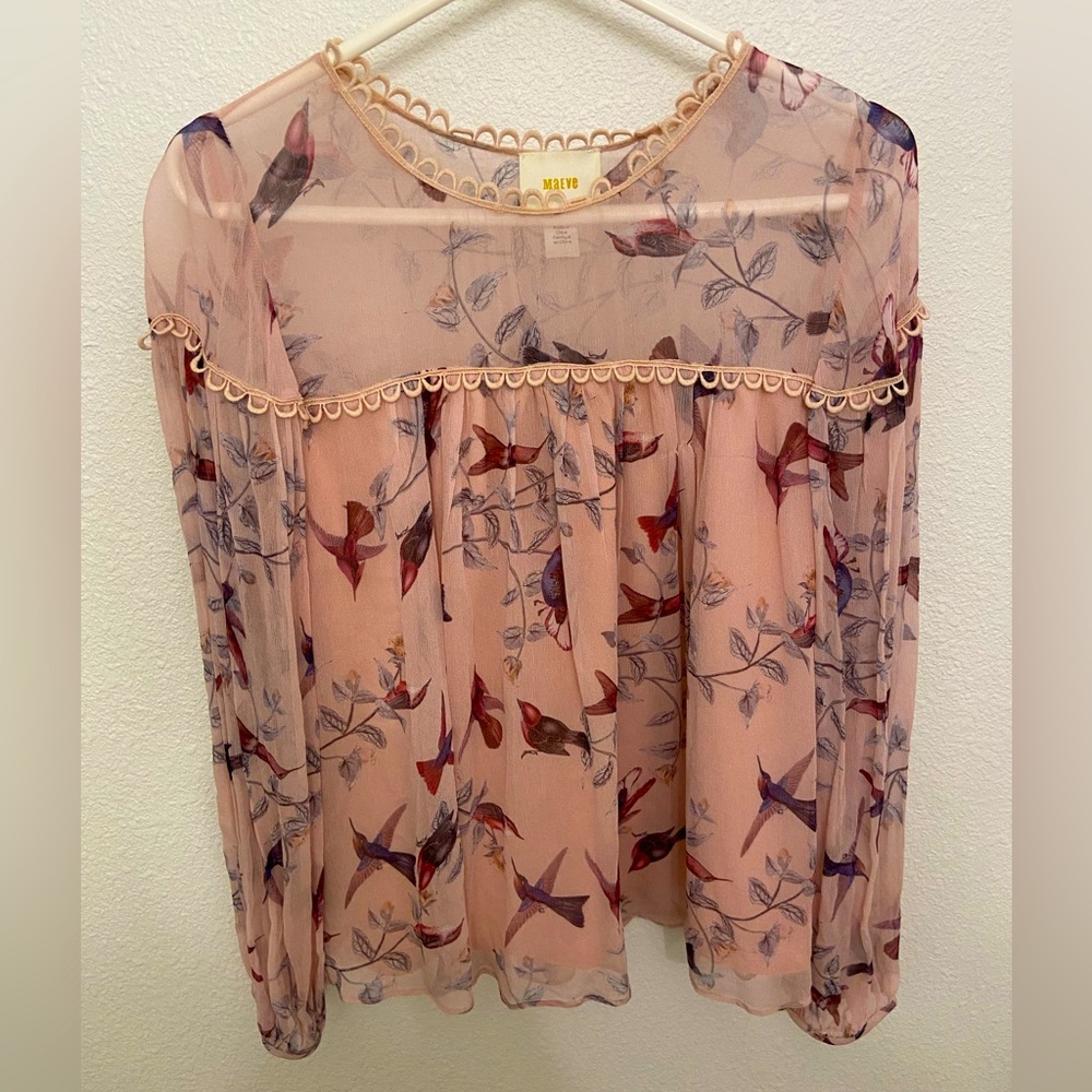 Anthropologie Maeve blouse size XS
